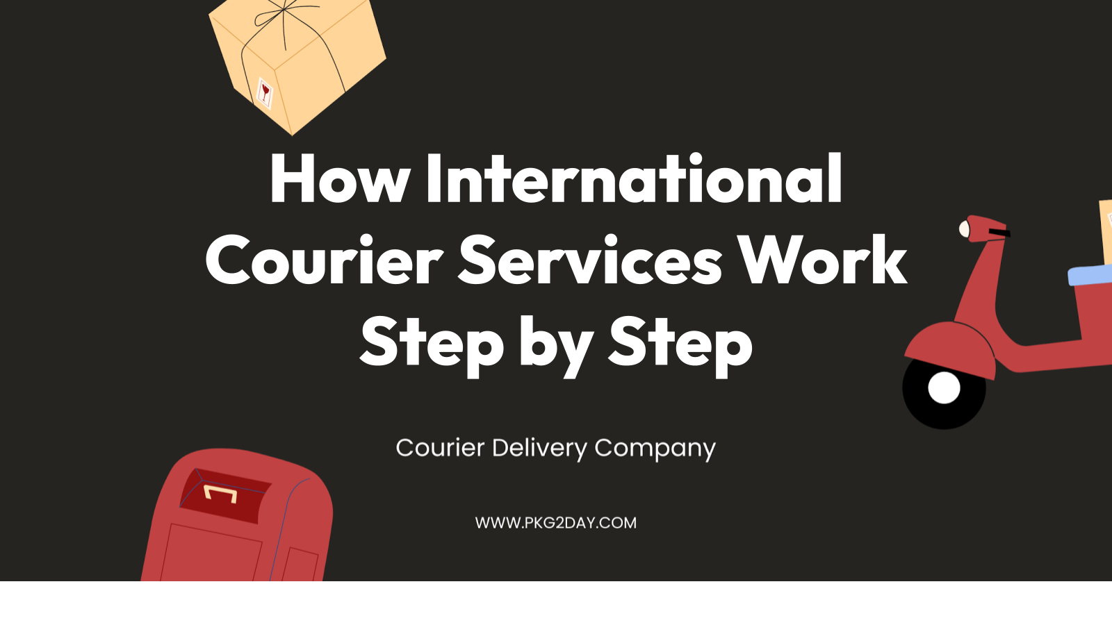 How International Courier Services Work Step by Step - PACKAGE TODAY
